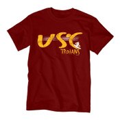 USC Trojans Unisex Disney Cardinal Hang Eight T-Shirt